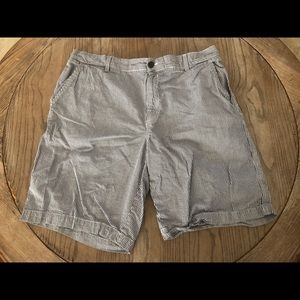 Izod Seersucker Blue White Stripe sz 38